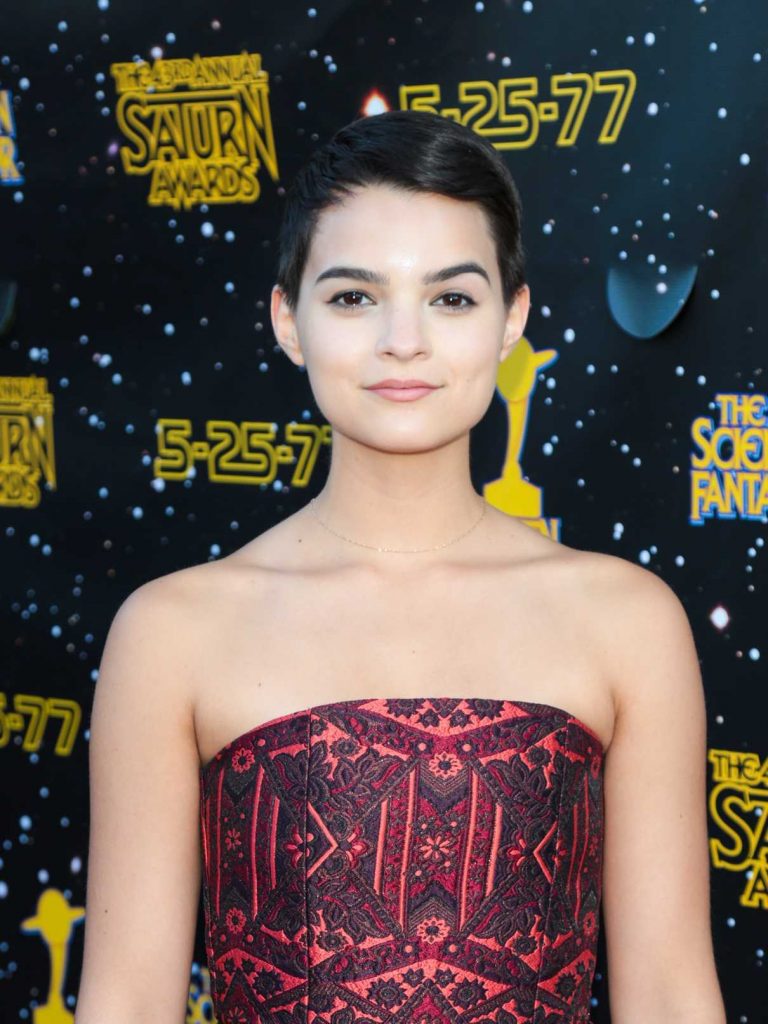 Brianna Hildebrand at the 43rd Annual Saturn Awards in Burbank 06/28/2017-5