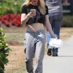 Caity Lotz on the Set of Legends of Tomorrow in Vancouver 07/17/2017