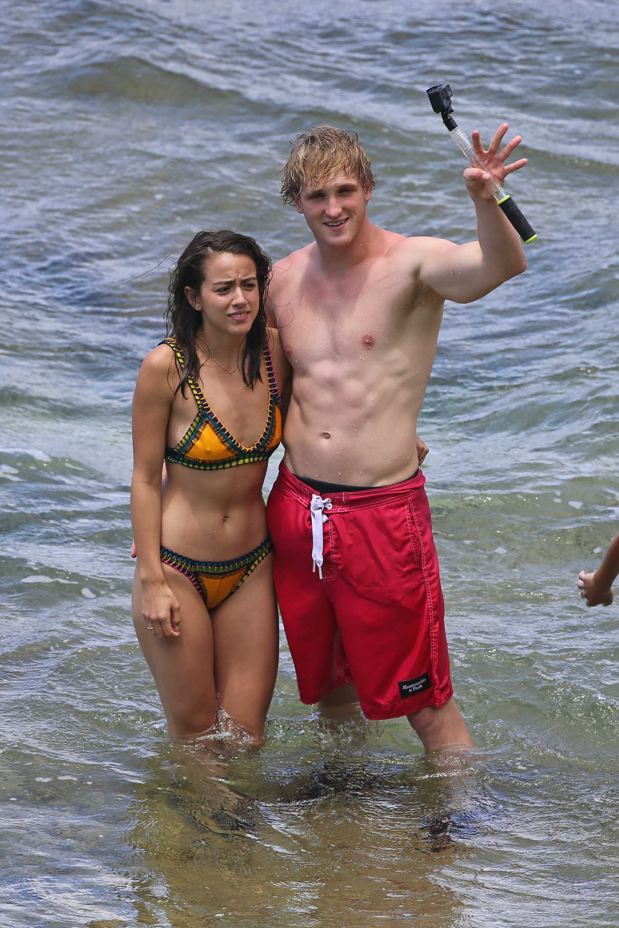 Chloe Bennet in Bikini With Her New Boyfriend Logan Paul in Hawaii 07/03/2017-2