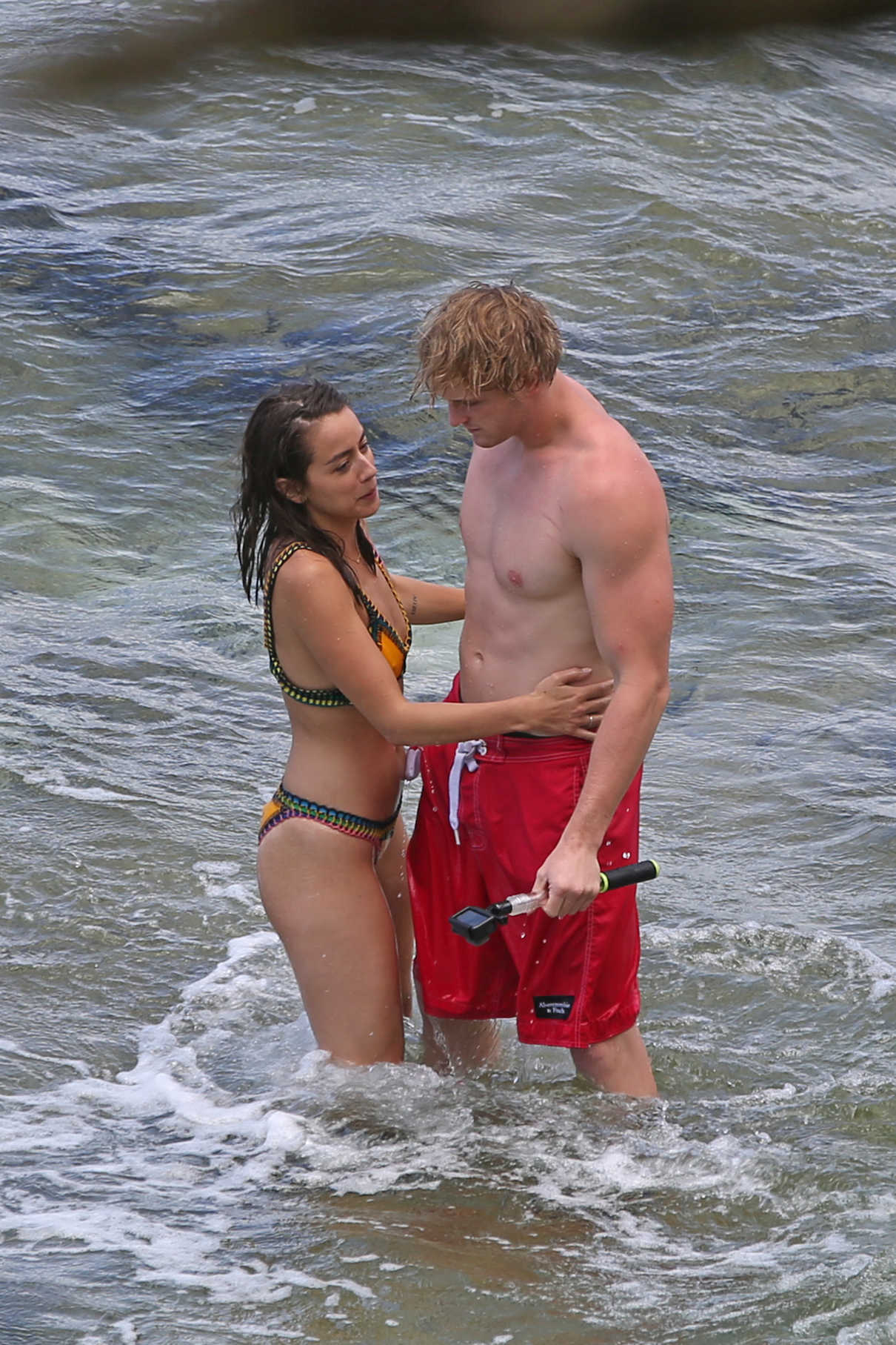 Chloe Bennet in Bikini With Her New Boyfriend Logan Paul in Hawaii 07/03/2017-3