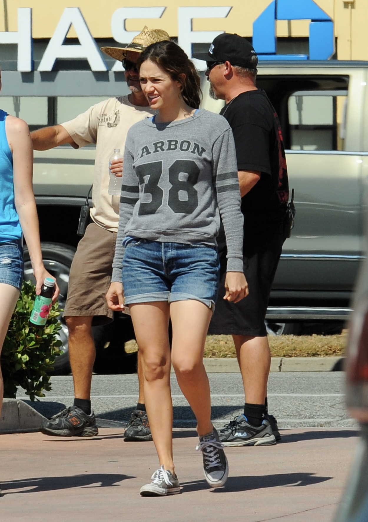 Emmy Rossum on the Set of Shameless in Pasadena 07/14/2017-3