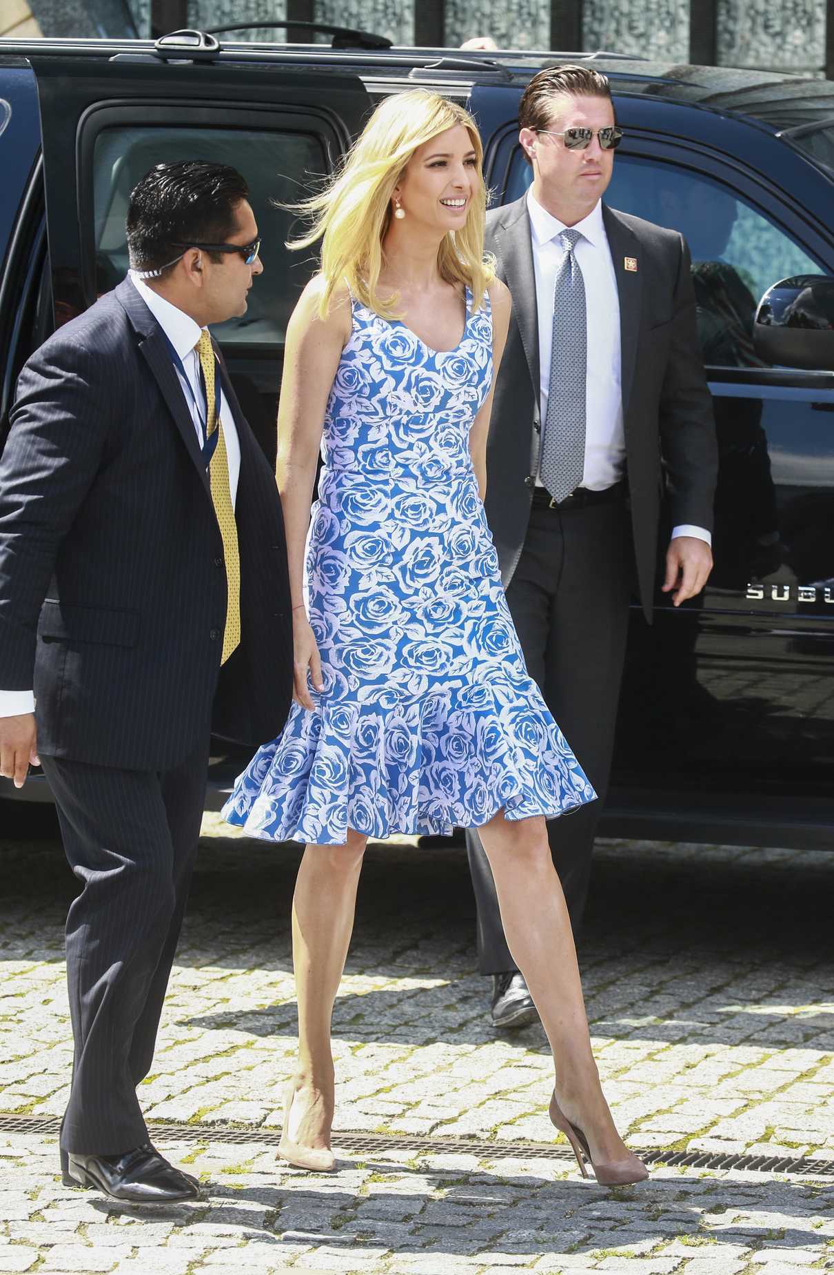 Ivanka Trump Visits the Museum of Polish Jews in Poland 07/06/2017-4