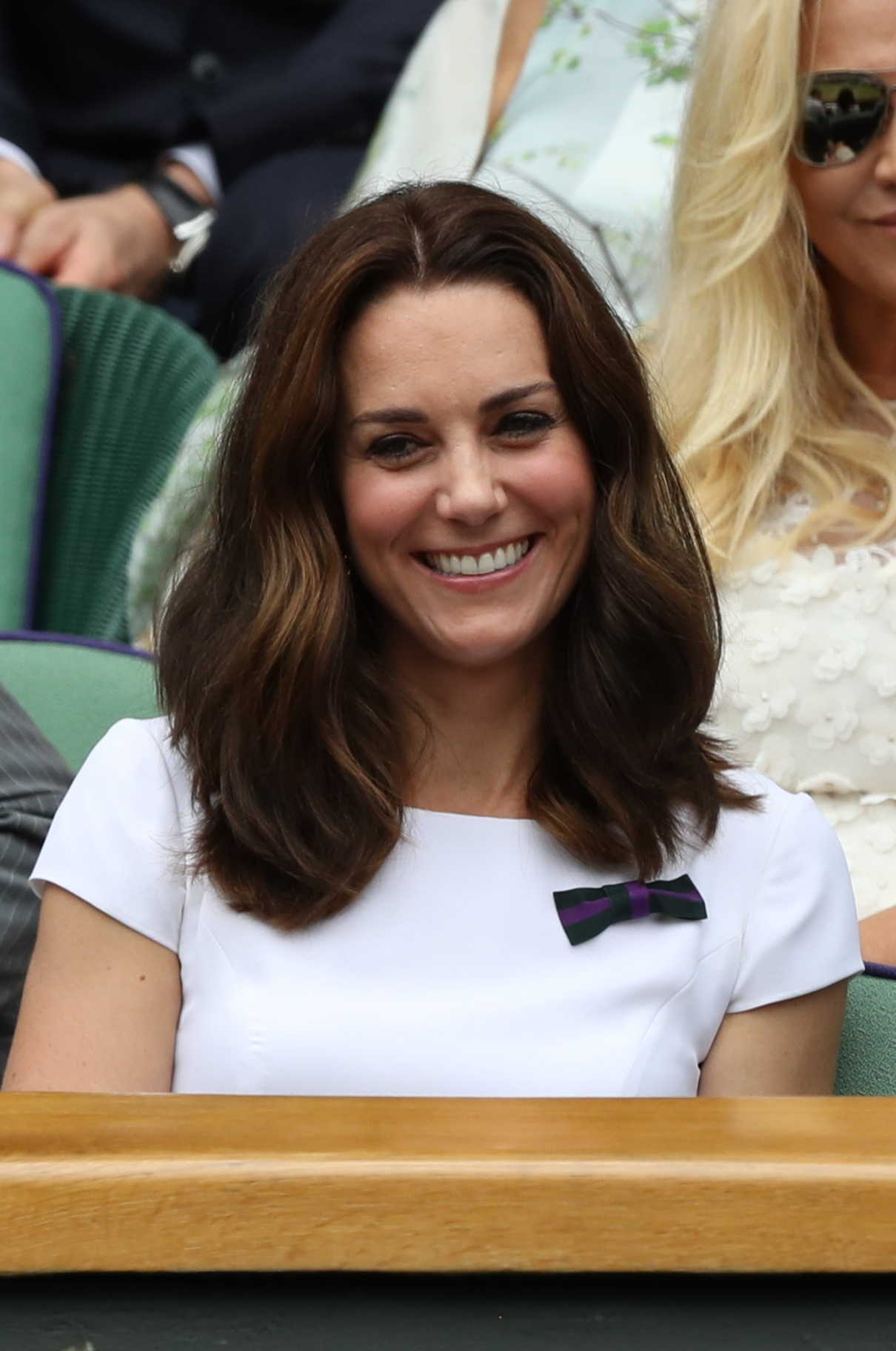 Kate Middleton Attends the Mens Singles Final During the Wimbledon ...