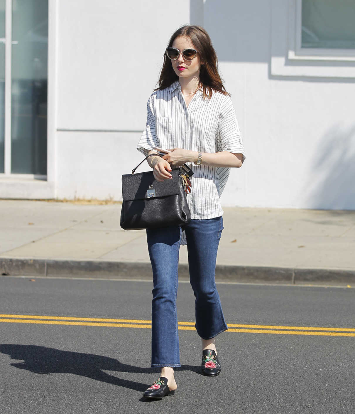 Lily Collins Was Seen Out in Beverly Hills 07/07/2017-2