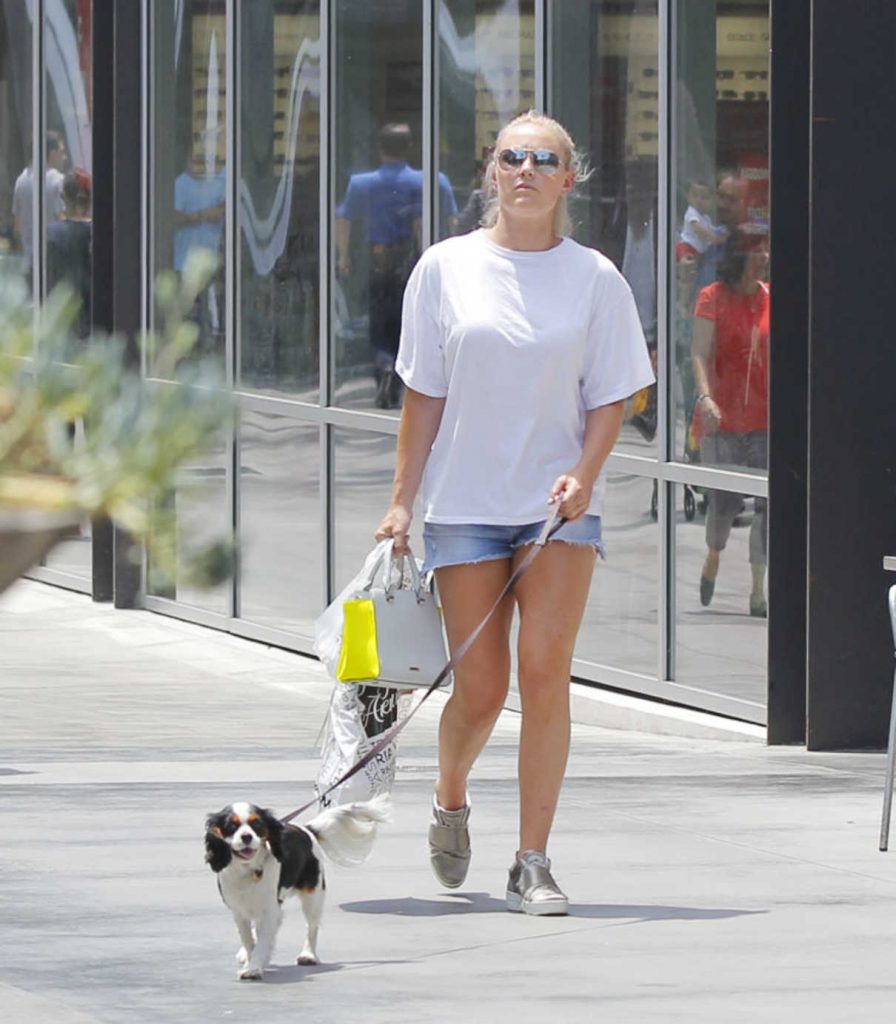 Lindsey Vonn Goes Shopping With Her Dog in Beverly Hills 07/09/2017-1