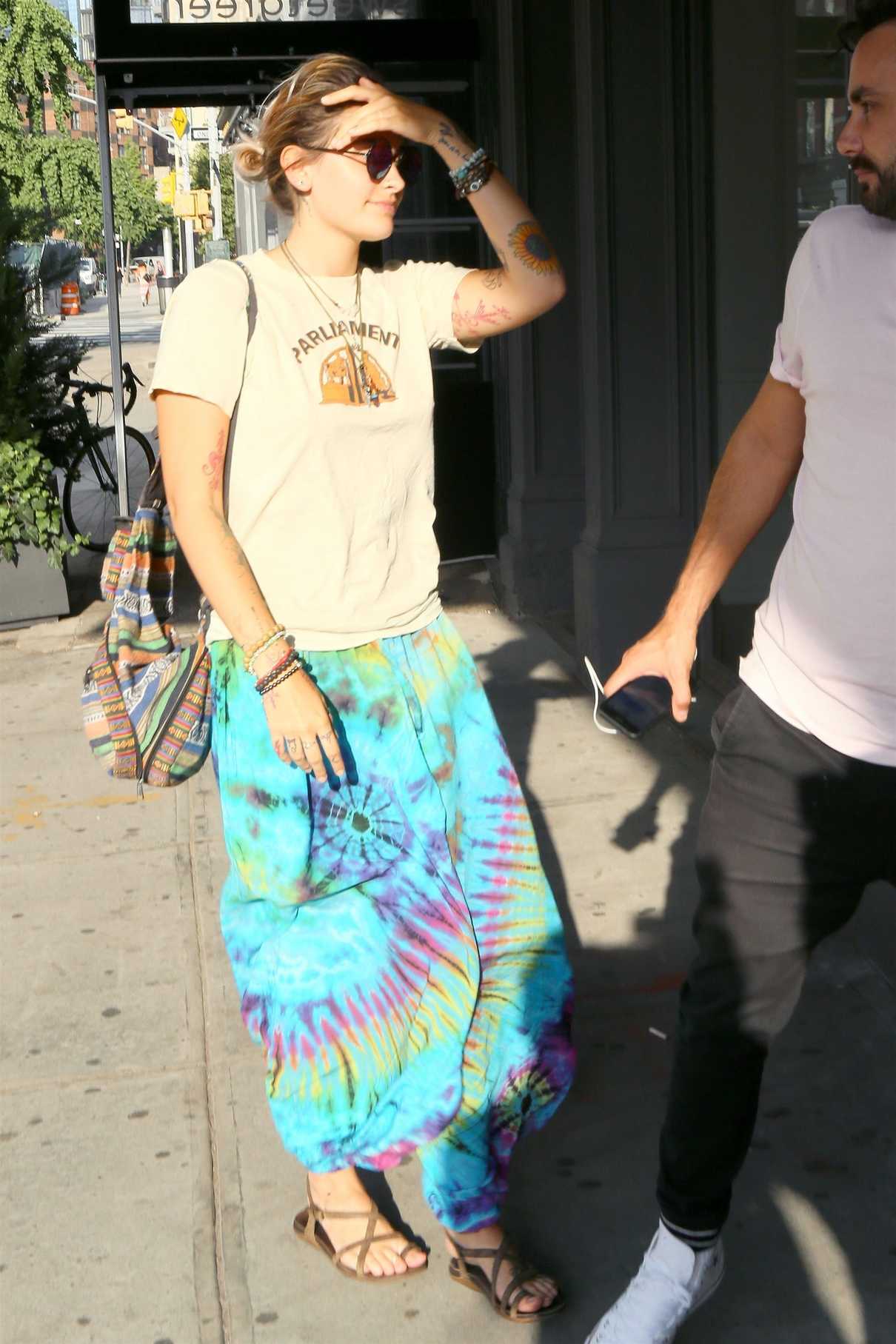 Paris Jackson Was Seen Out in New York 07/20/2017-4