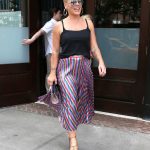 Pink Leaves Her Hotel in New York City 07/11/2017