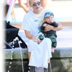 Pink Was Seen Out With Her Kids in NYC 07/05/2017