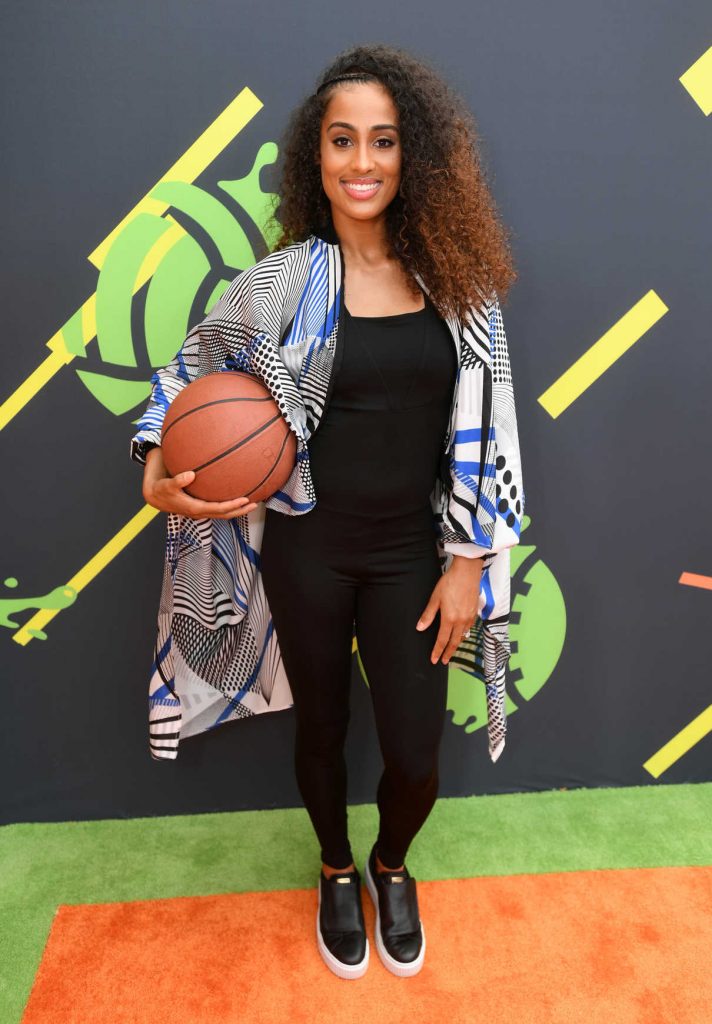 Skylar Diggins-Smith at the Nickelodeon Kids' Choice Sports Awards in Los Angeles 07/13/2017-1