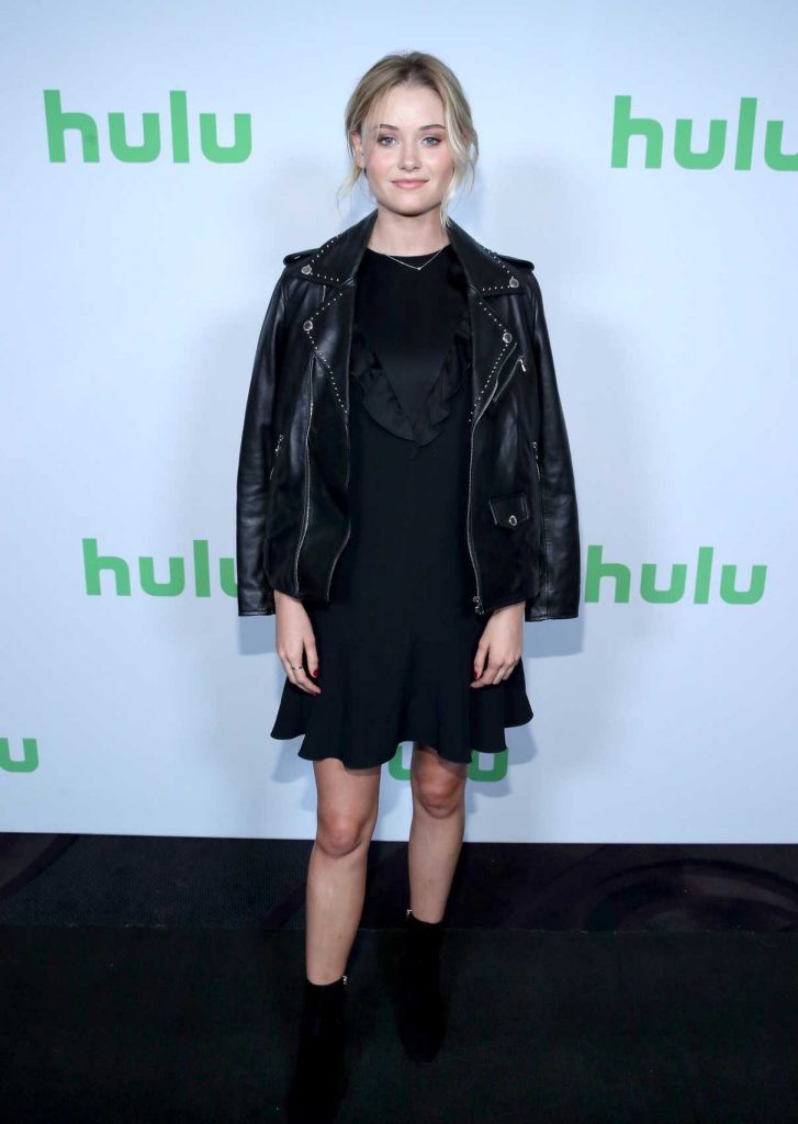 Virginia Gardner at Hulu TCA Summer Press Tour in Los Angeles 07/27/2017-1