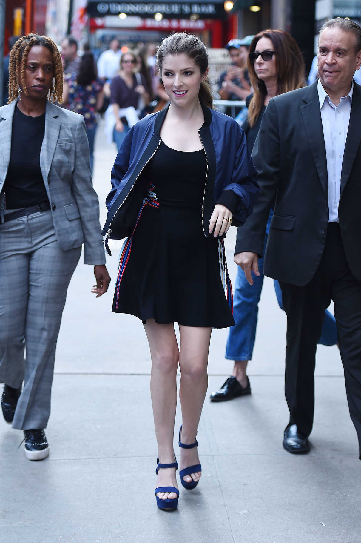 Anna Kendrick Leaves Good Morning America Studios in NYC 08/21/2017-4