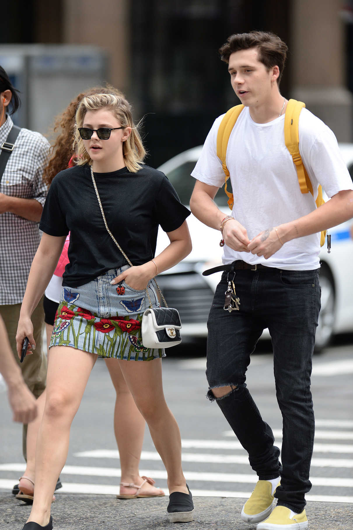 Chloe Moretz Was Spotted Out in New York City With Brooklyn Beckham 08/25/2017-2