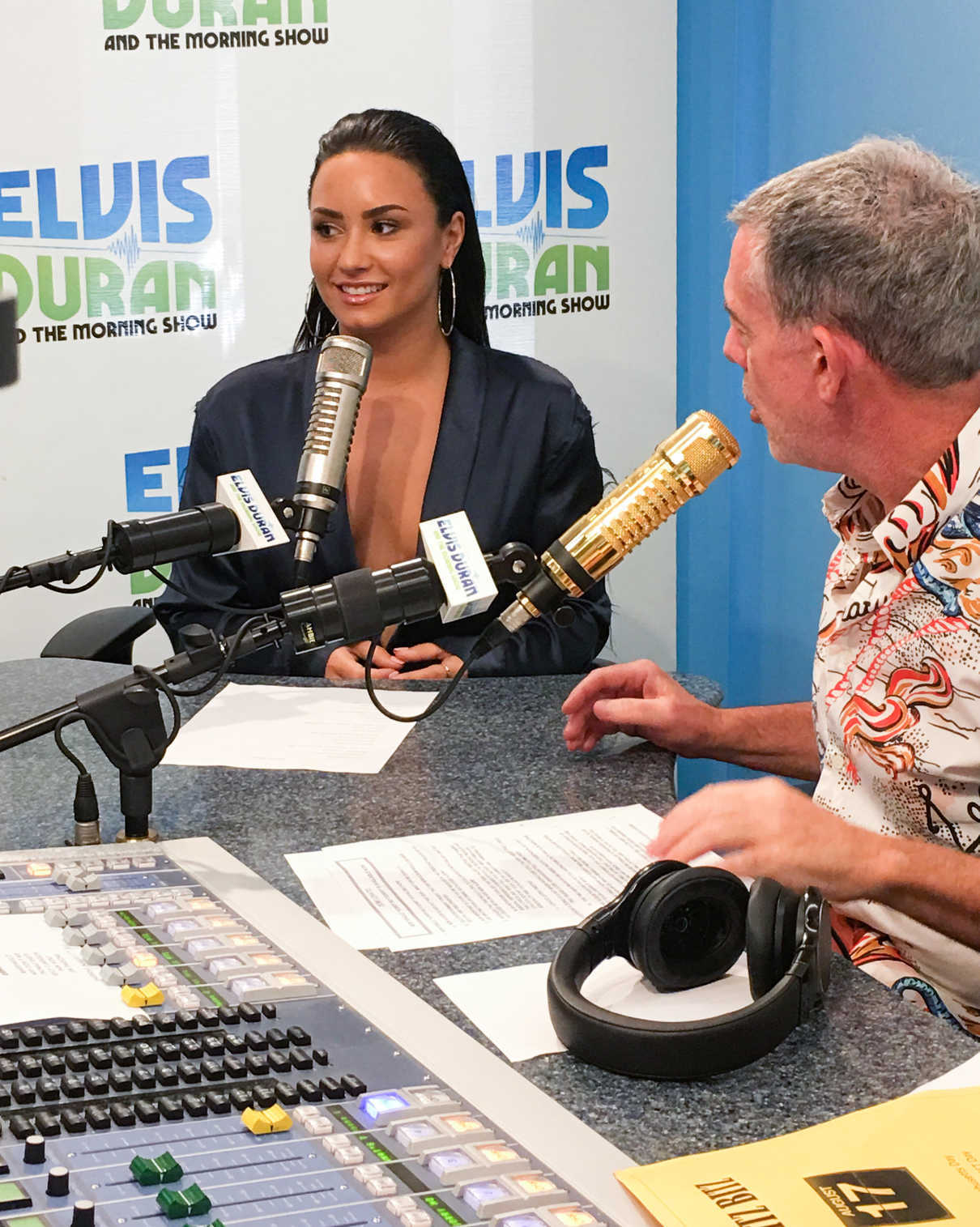 Demi Lovato Visits the Elvis Duran Z100 Morning Show in NYC 08/17/2017-5