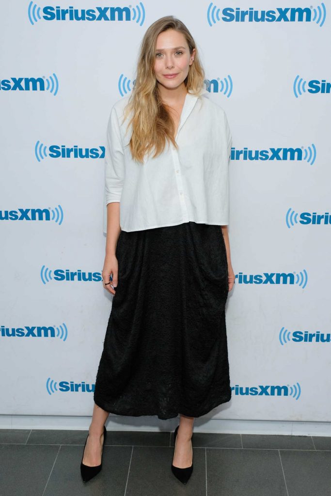 Elizabeth Olsen Visits SiriusXM Studios in New York City 07/31/2017-1