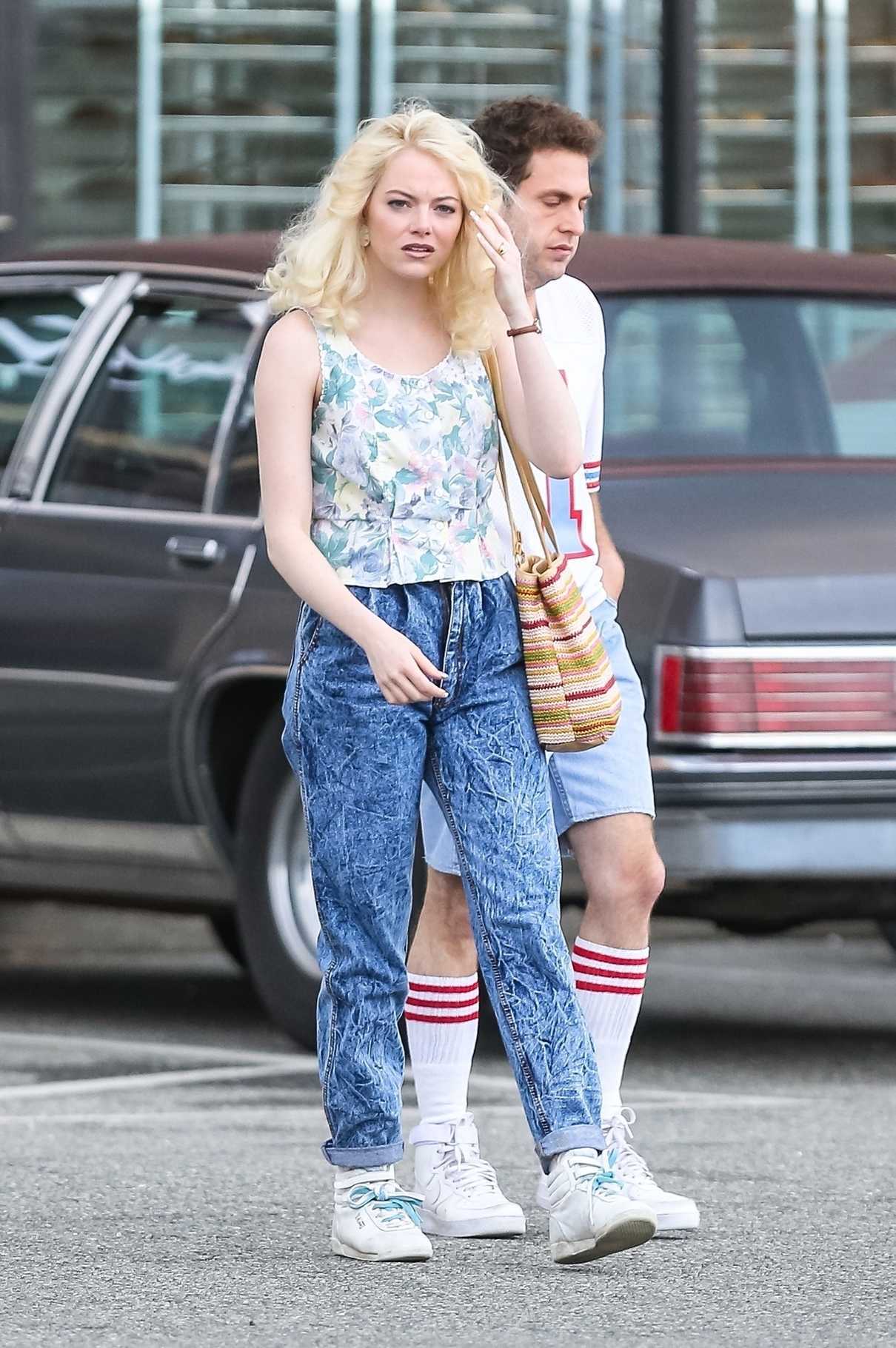 Emma Stone Was Spotted on the Set of Maniac in Long Island, NYC 08/25/2017-3