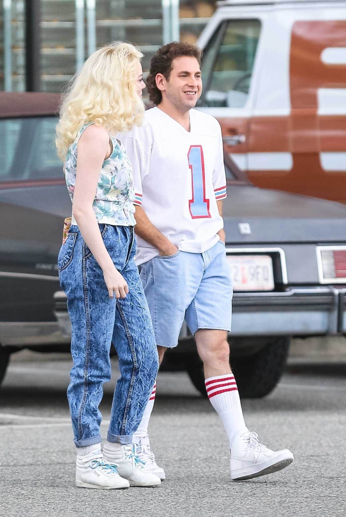 Emma Stone Was Spotted on the Set of Maniac in Long Island, NYC 08/25/2017-4