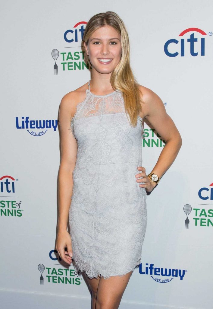 Eugenie Bouchard at Taste of Tennis Party in New York 08/24/2017-2