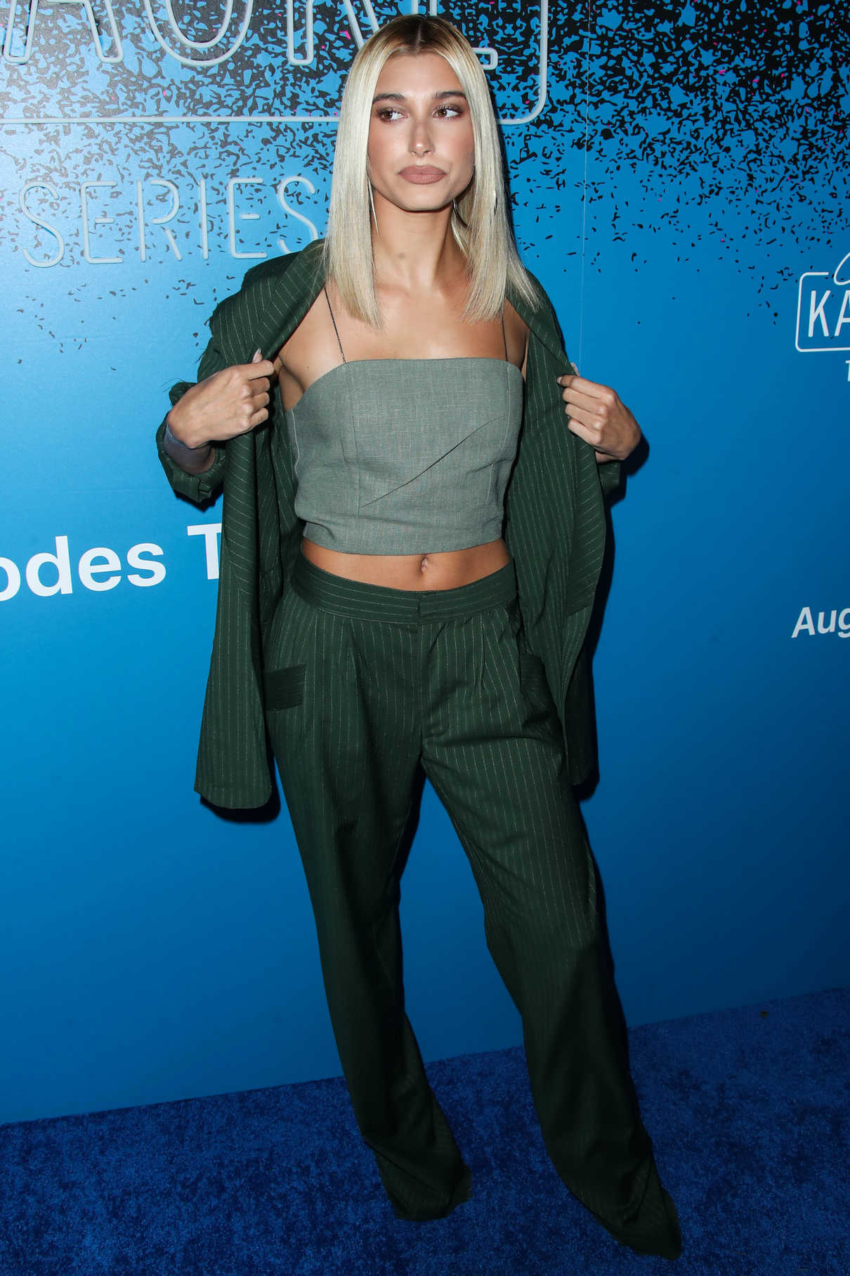 Hailey Baldwin at Apple Music's Carpool Karaoke: The Series Launch Party in West Hollywood 08/07/2017-3