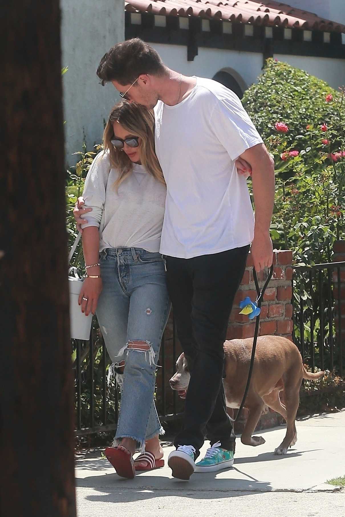 Hilary Duff Was Seen With Her Boyfriend Ely Sandvik Out in LA 08/20/2017-3