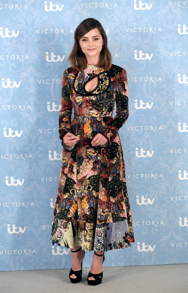 Jenna Coleman Attends the Victoria Season 2 Press Screening in London 08/24/2017-1