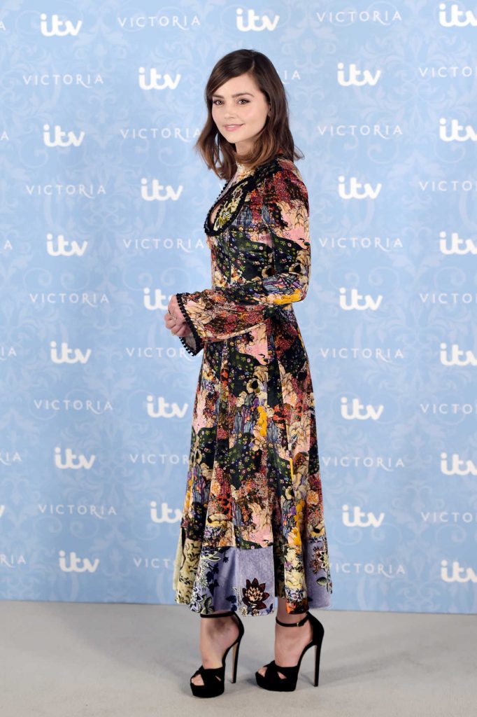 Jenna Coleman Attends the Victoria Season 2 Press Screening in London