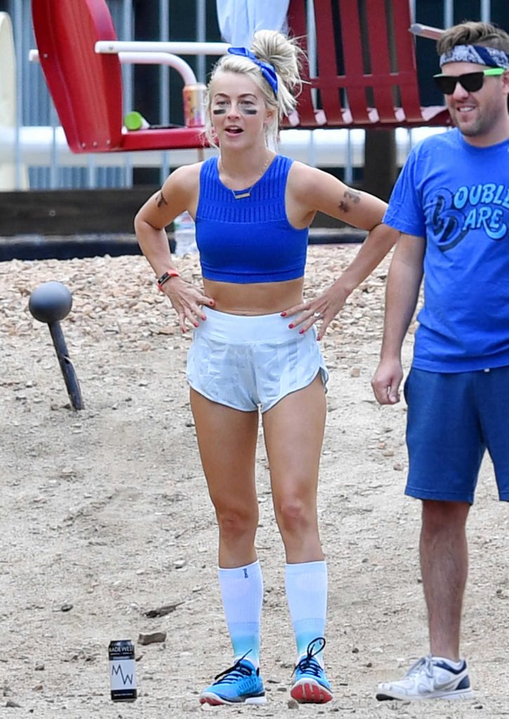 Julianne Hough at a Friend's Birthday Party Weekend in Big Bear Lake 08/06/2017-1
