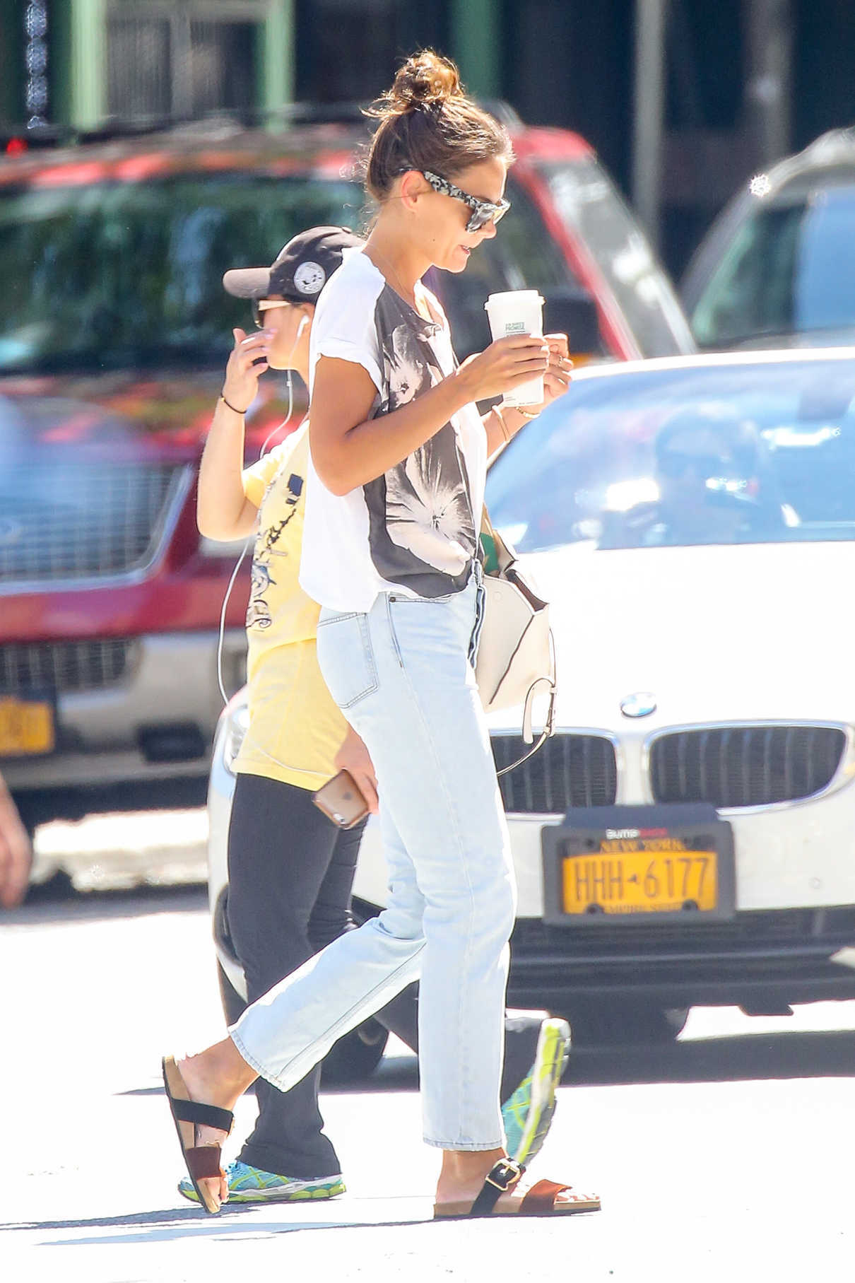 Katie Holmes Goes for Coffee Run in New York City 08/20/2017-5