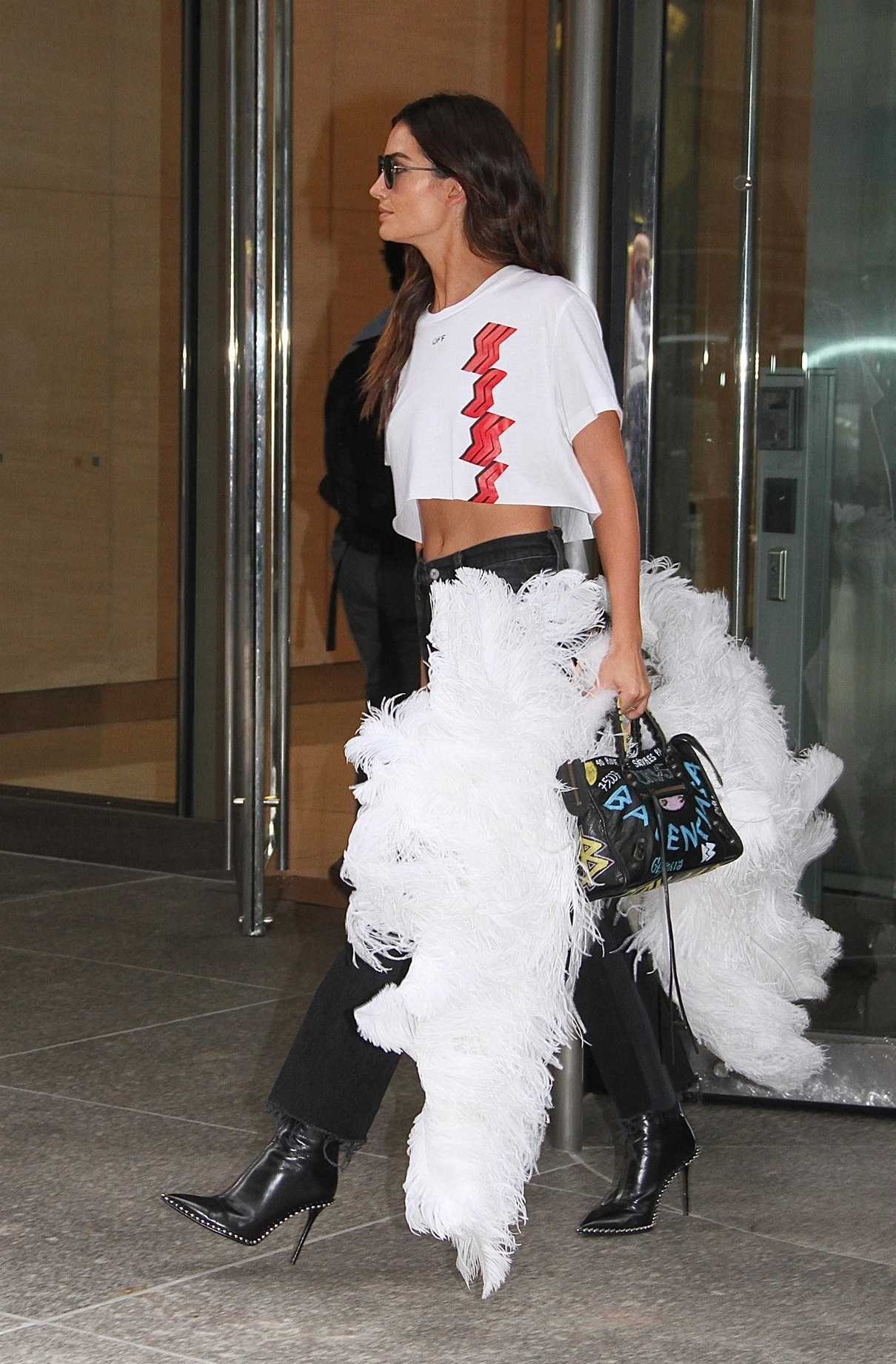 Lily Aldridge Attends the Fittings for the Victoria Secret Fashion Show in NYC 08/29/2017-4