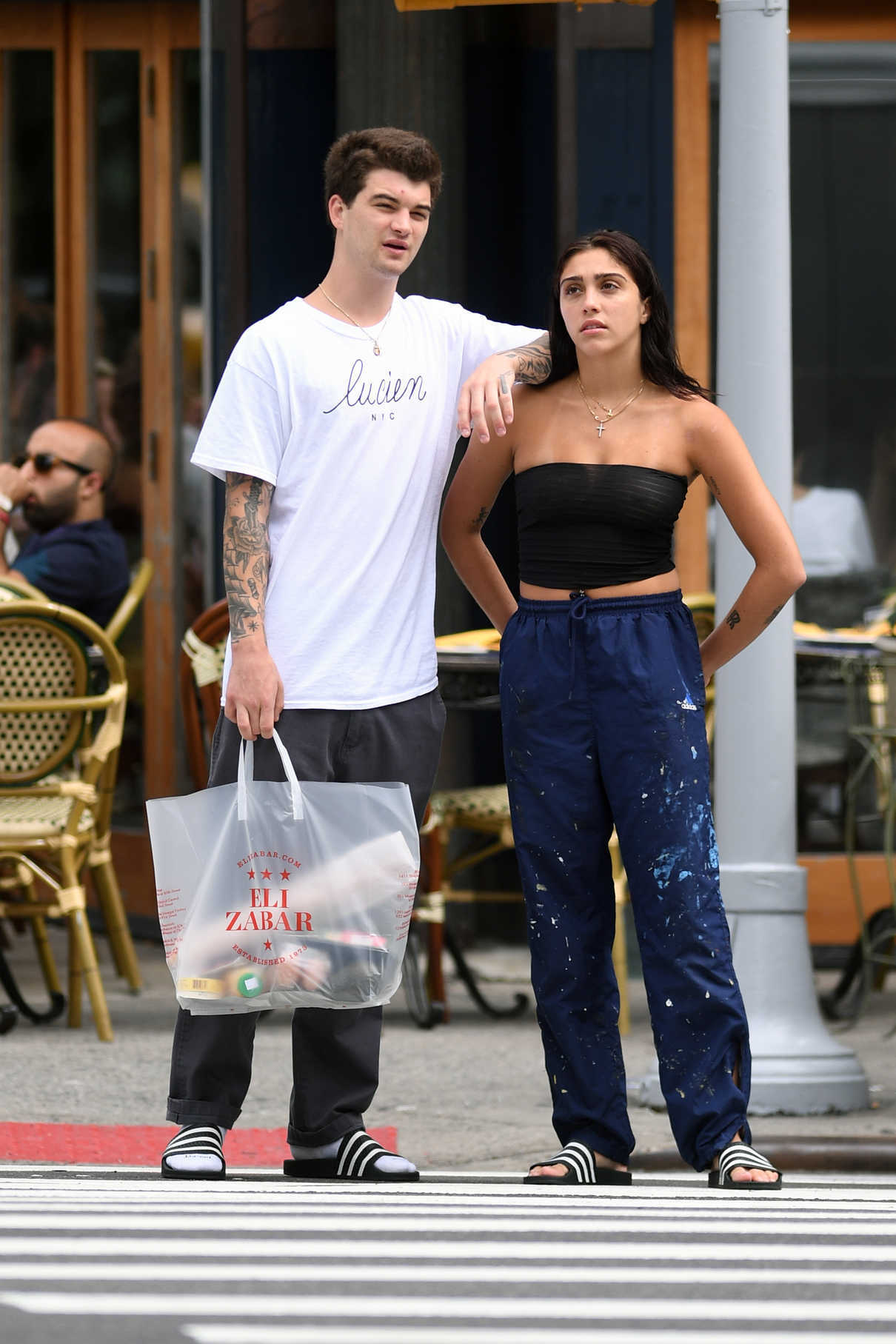 Lourdes Leon Goes Shopping With Her Boyfriend in the Upper East Side of NYC 08/08/2017-2