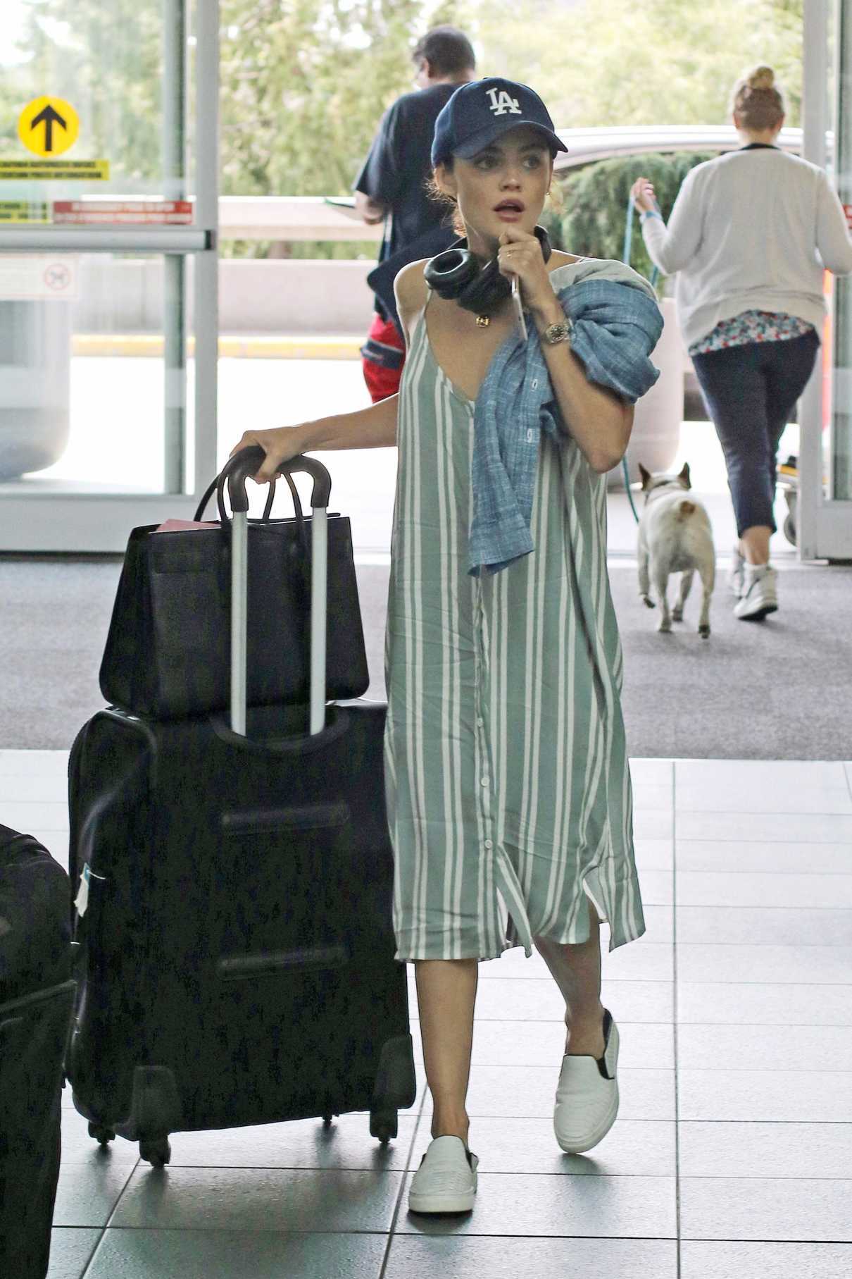 Lucy Hale Was Seen at the Airport in Vancouver 08/12/2017-5