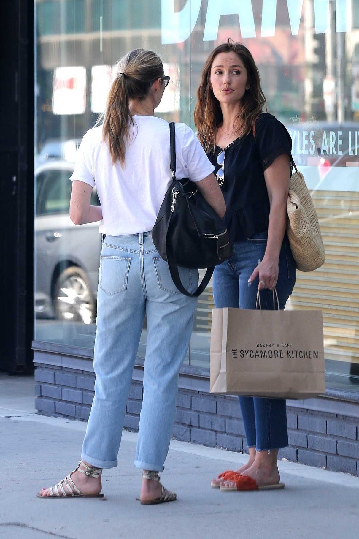 Minka Kelly Leaves a Sycamore Kitchen in Hollywood 08/21/2017-3