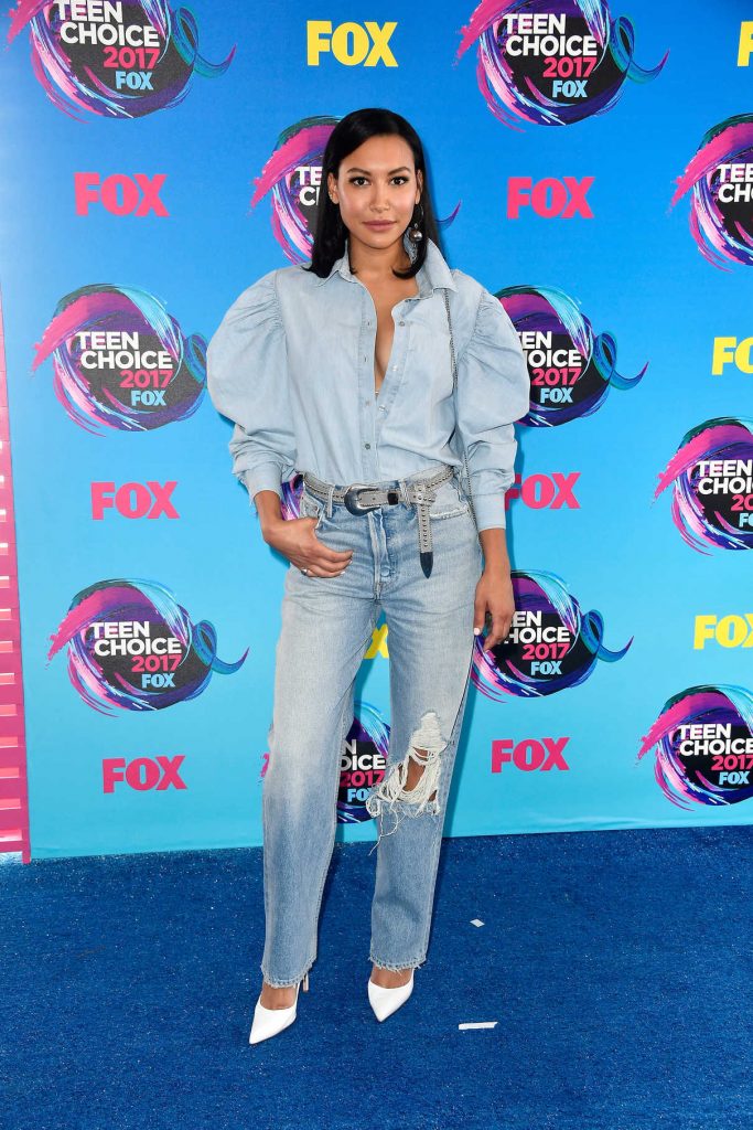 Naya Rivera at 2017 Teen Choice Awards in Los Angeles 08/13/2017-1