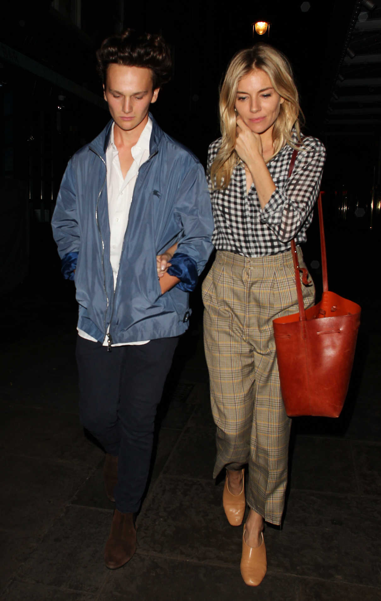 Sienna Miller Leaves J Sheekey Restaurant in Central London 08/30/2017-2