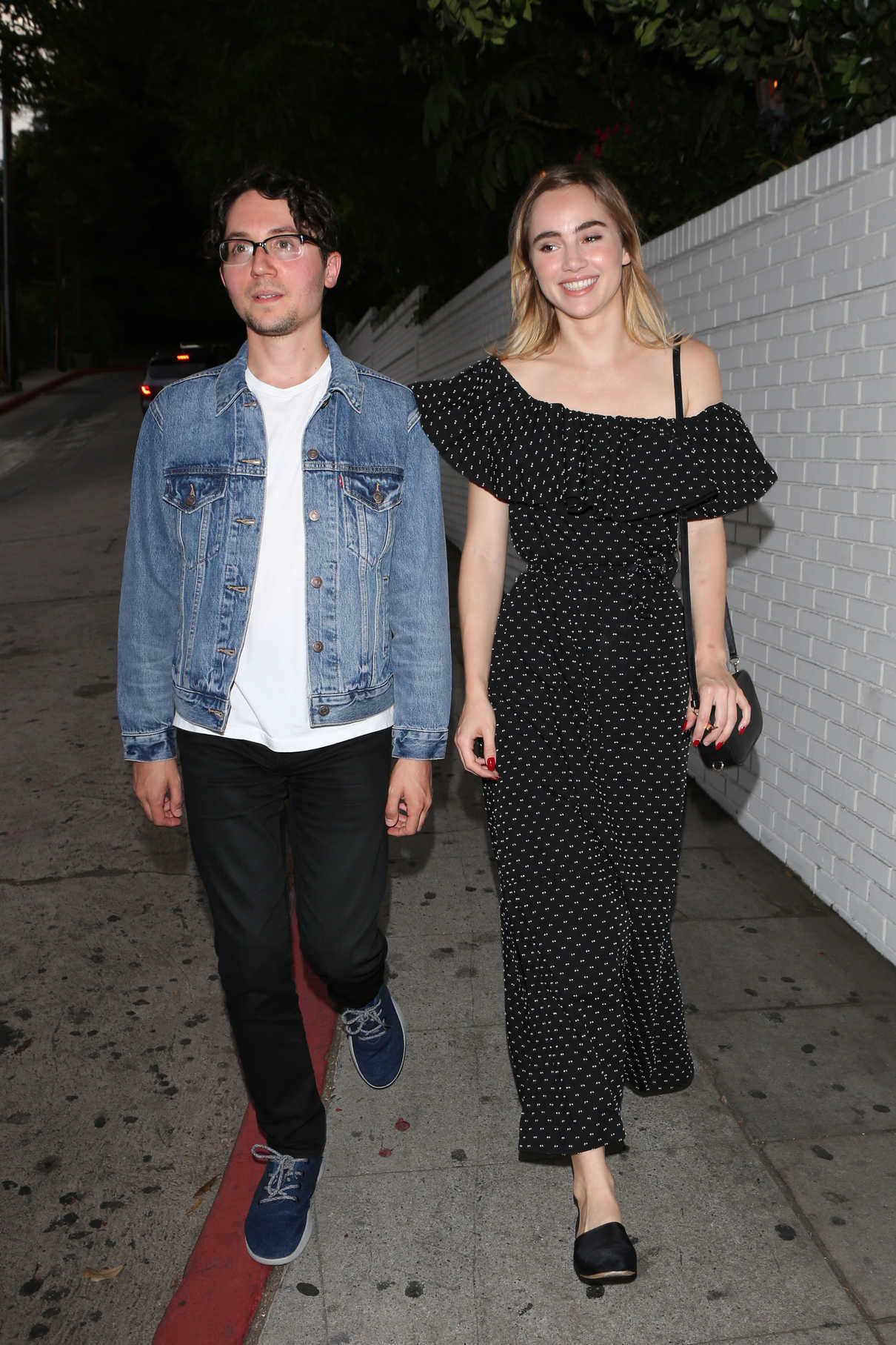 Suki Waterhouse Leaves Her Latest Movie Carte Blance Cast Party With Rumored Boyfriend in West Hollywood 08/02/2017-2