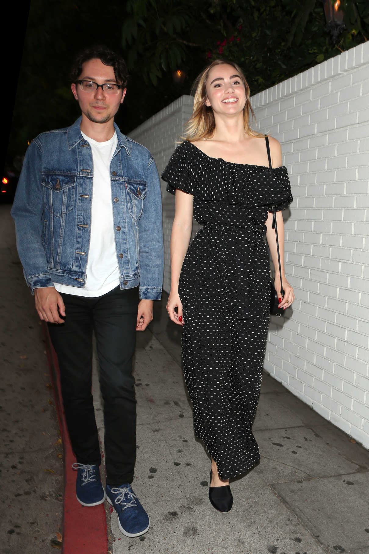 Suki Waterhouse Leaves Her Latest Movie Carte Blance Cast Party With Rumored Boyfriend in West Hollywood 08/02/2017-4