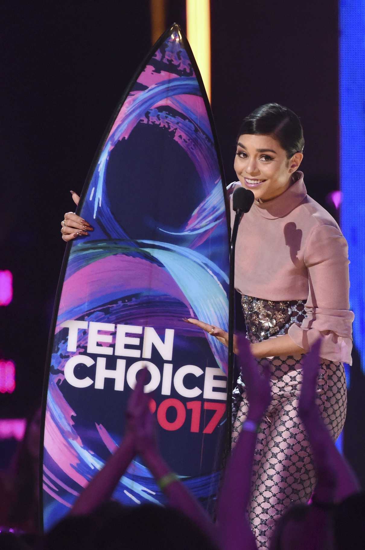 Vanessa Hudgens at 2017 Teen Choice Awards in Los Angeles 08/13/2017-4