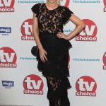 Chloe Sims at TV Choice Awards at The Dorchester in London 09/04/2017