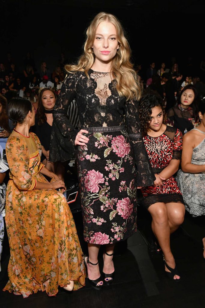 Danielle Lauder at Tadashi Shoji Fashion Show During New York Fashion Week 09/07/2017-1
