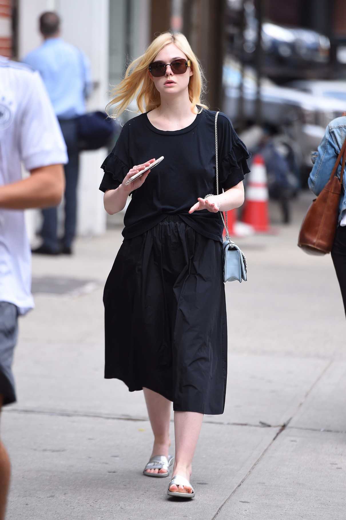 Elle Fanning Was Seen Out in NYC 09/07/2017-2