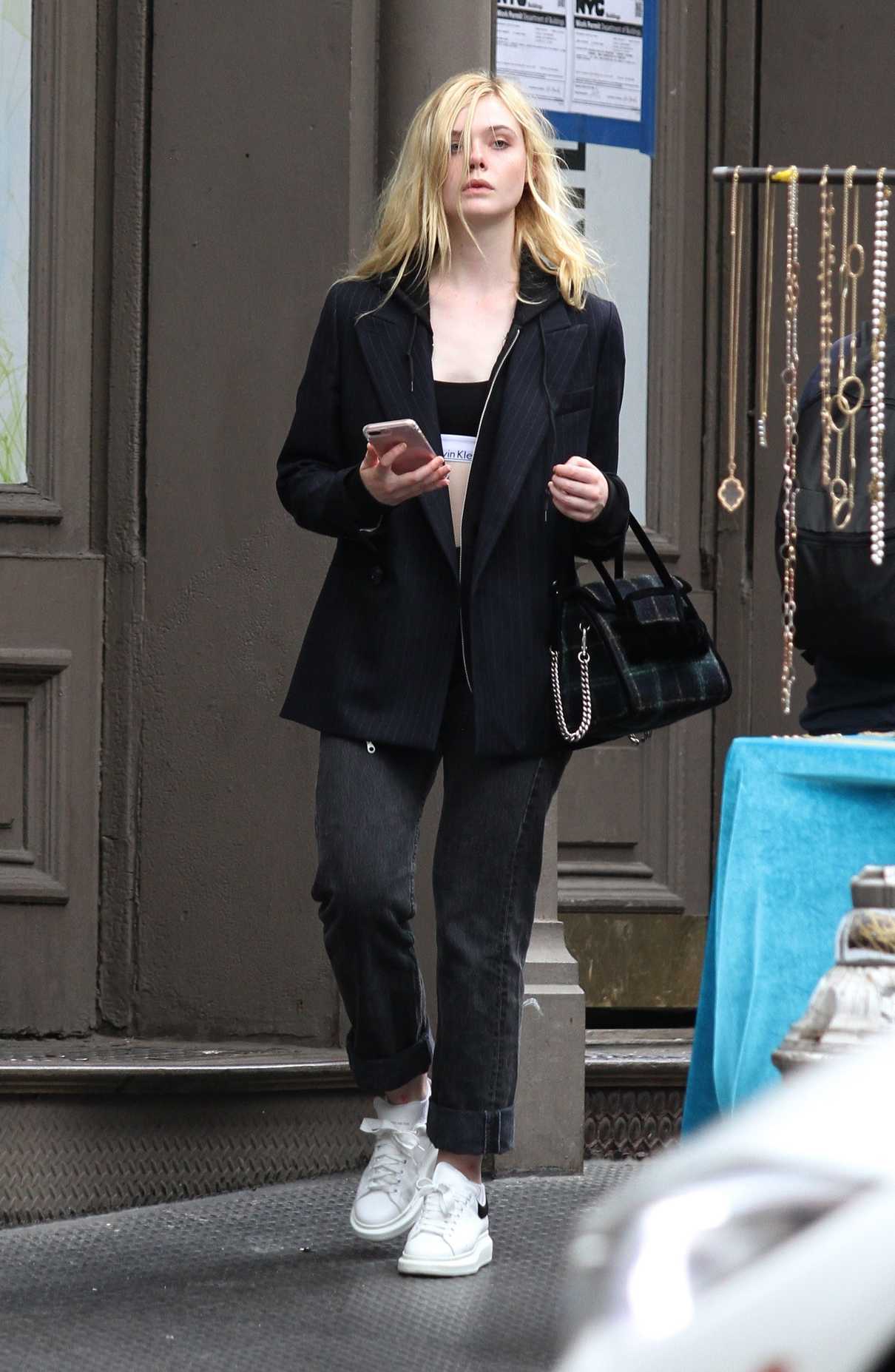 Elle Fanning Was Seen Out in NYC 09/18/2017-2