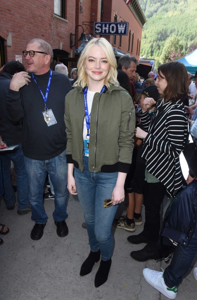 Emma Stone at the 2017 Telluride Film Festival in Colorado 09/02/2017-1