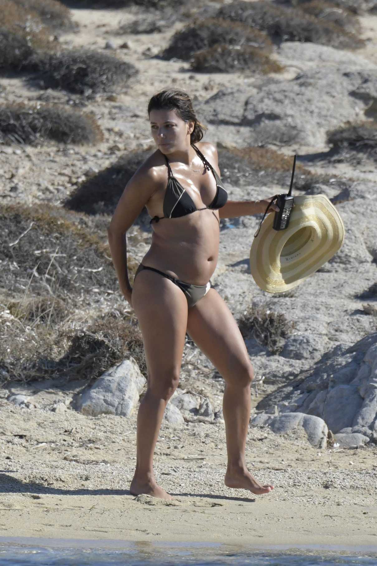 Eva Longoria in Bikini at the Delos Beach in Greece 09/07/2017-2