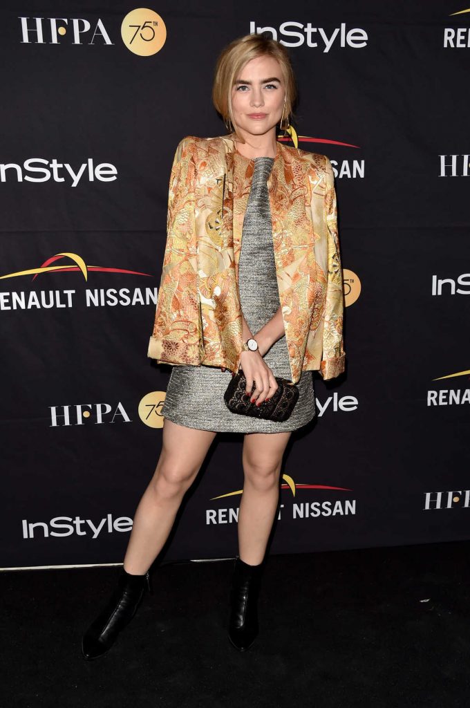 Maddie Hasson at HFPA and InStyle Annual Celebration During Toronto International Film Festival 09/09/2017-1