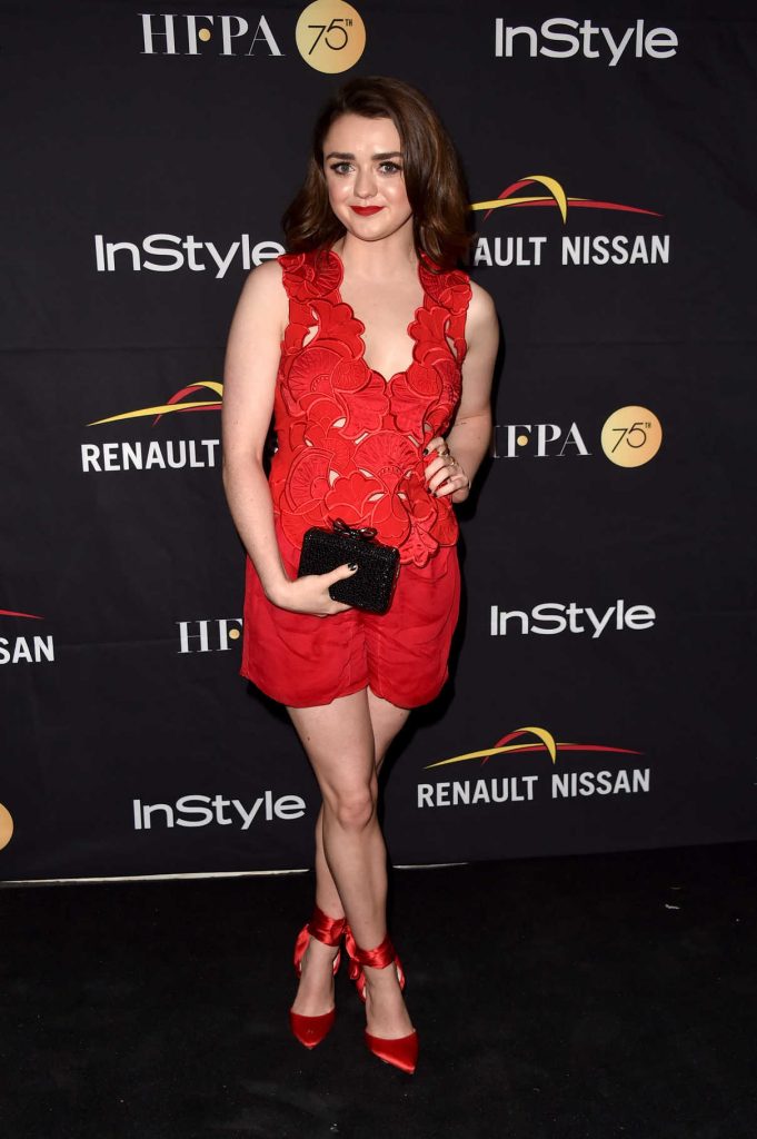 Maisie Williams at HFPA and InStyle Annual Celebration During Toronto International Film Festival 09/09/2017-1