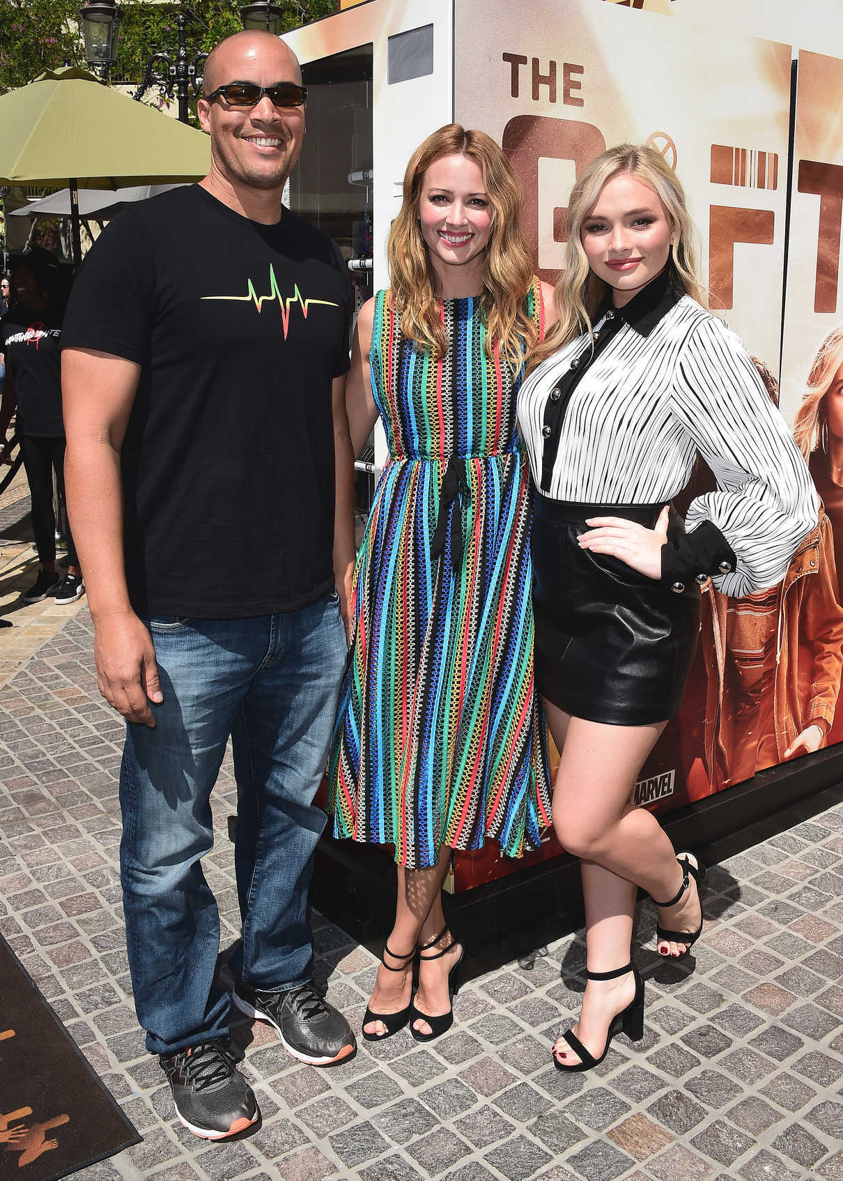 Natalie Alyn Lind at The Gifted Vending Machine Stunt at The Grove in LA 09/24/2017-3