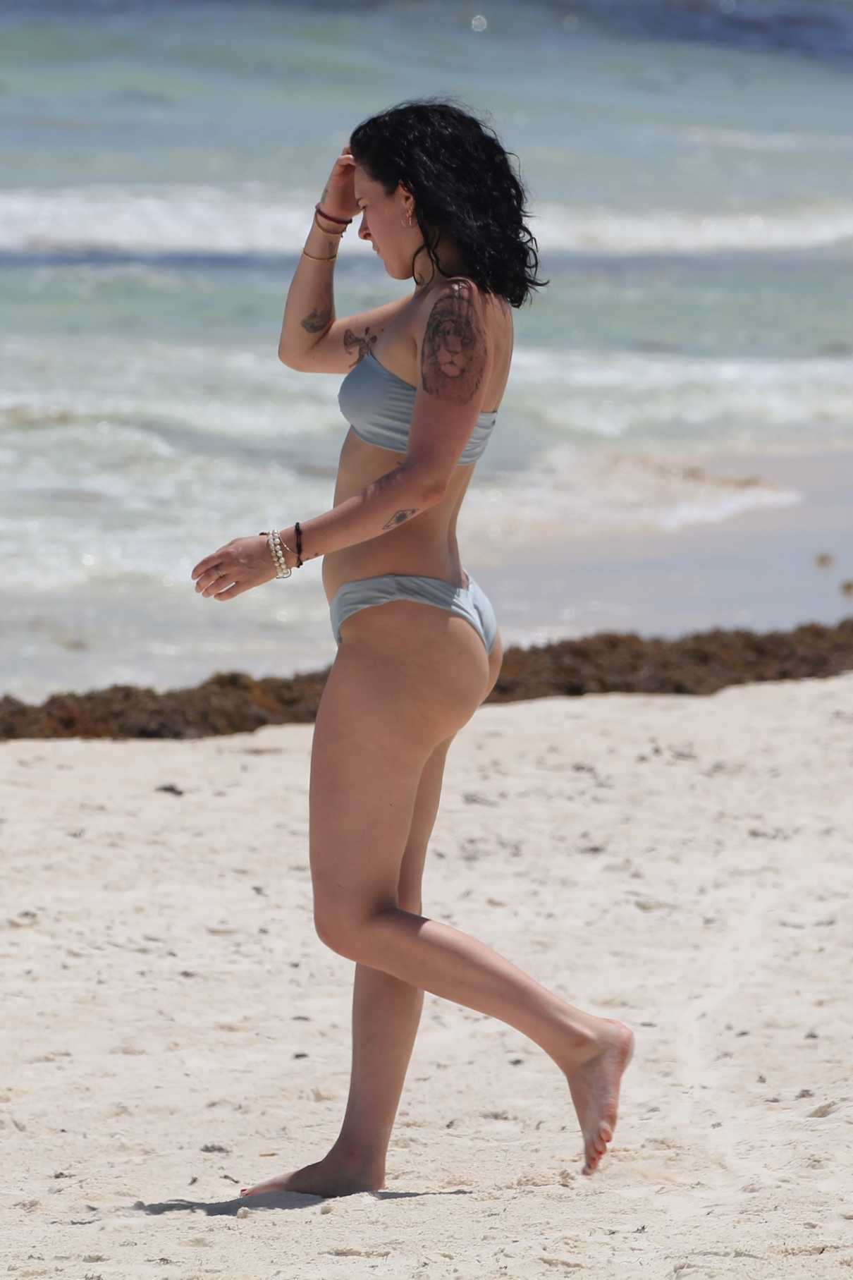 Rumer Willis in Bikini at the Beach in Cancun 09/06/2017-3