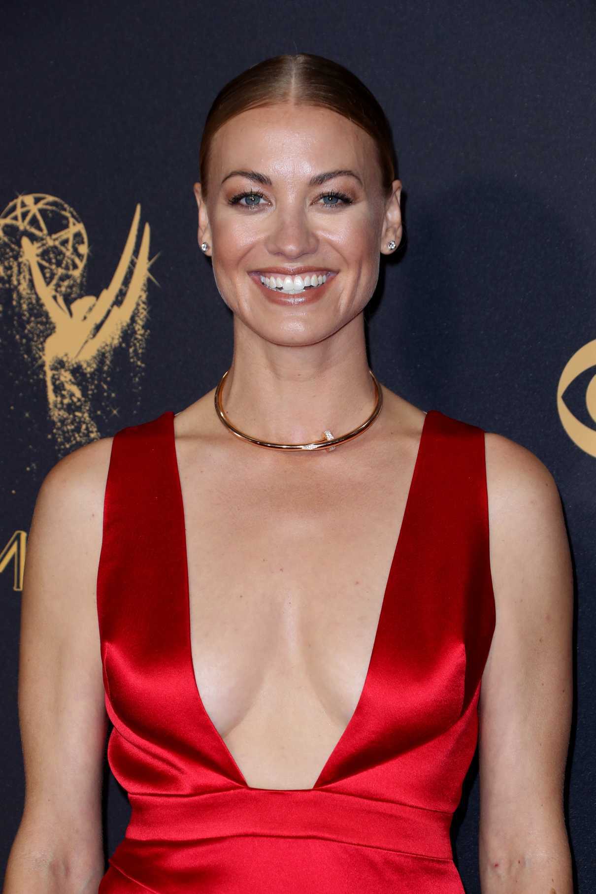 Yvonne Strahovski at the 69th Annual Primetime Emmy Awards in Los Angeles 09/17/2017-5