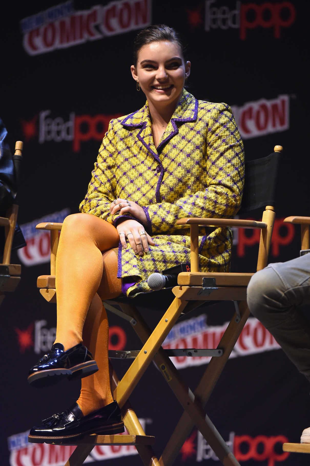 Camren Bicondova at the Gotham Photocall at New York Comic Con in New York City 10/08/2017-2