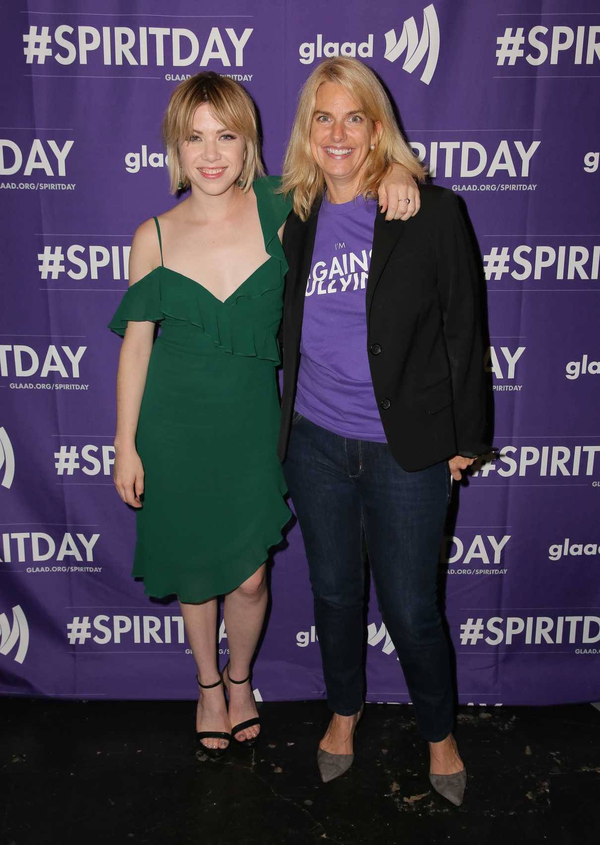 Carly Rae Jepsen at Justin Tranter and GLAAD Present Believer Spirit Day Concert in LA 10/18/2017-3