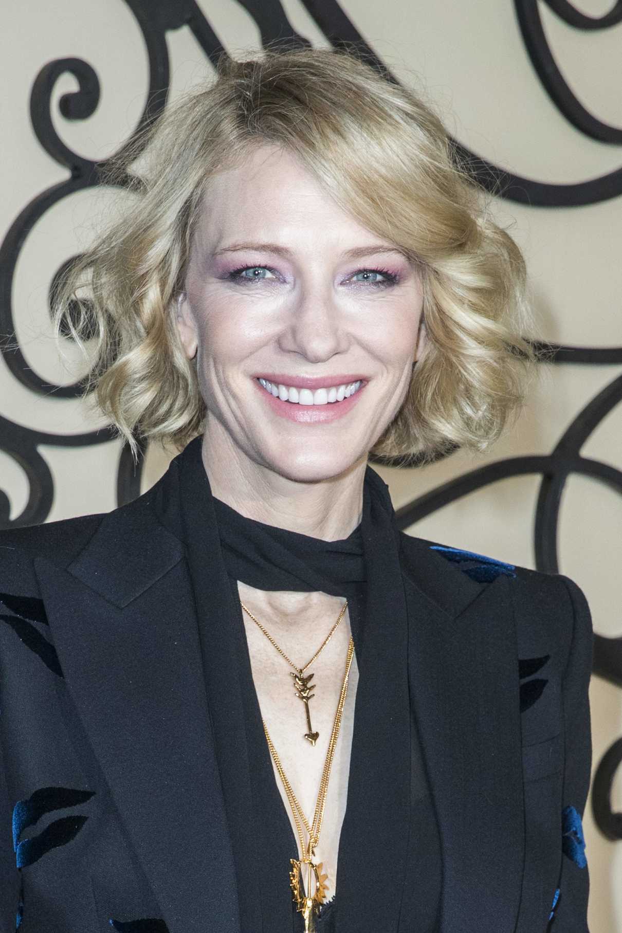 Cate Blanchett at the Givenchy Fashion Show During Paris Fashion Week ...